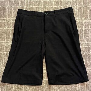 Buckle Men's Black Hybrid Shorts